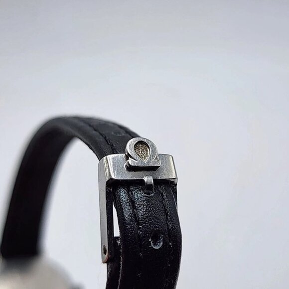 Omega Watch 511.0426 Geneve 19mm Women's Silver X Black manual 17 Jewels working - Picture 10 of 13